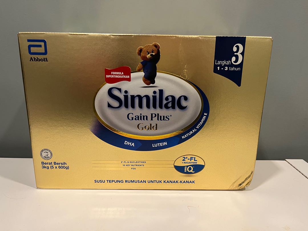 Similac gain best sale plus 3