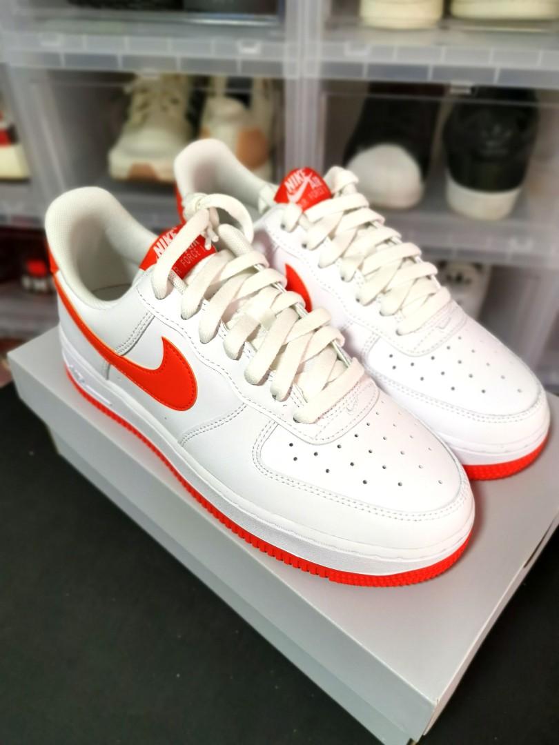 Nike air force online 1 07 team orange