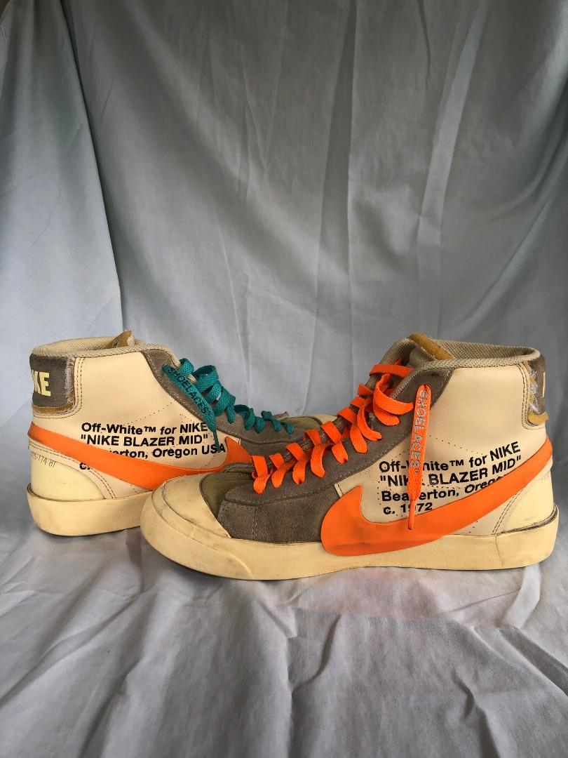 Off white blazer hotsell orange legit check