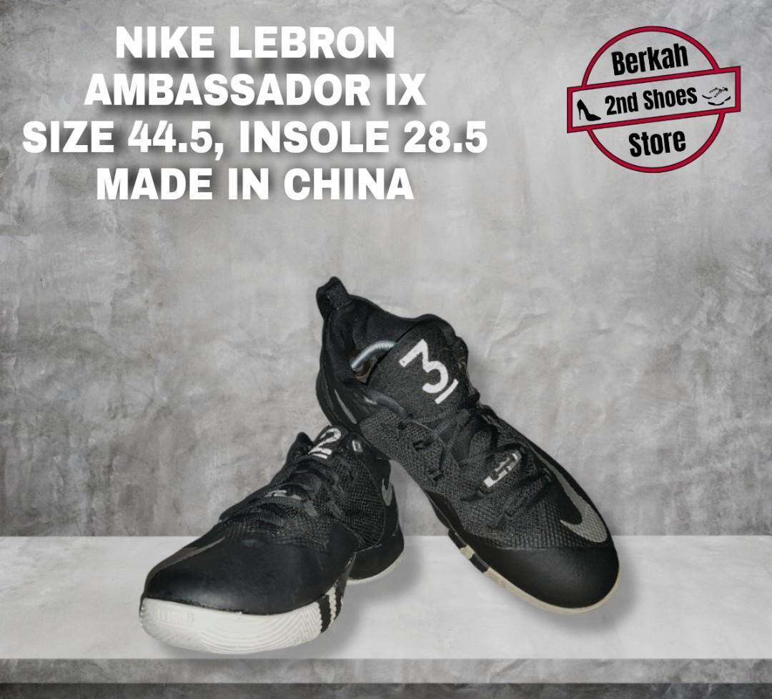 Nike lebron discount ambassador ix