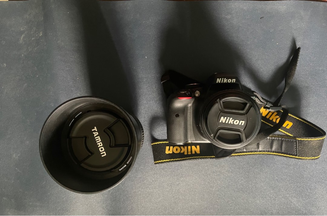 NIKON D3300 Camera, Tamron Lens and dry box, Photography, Cameras on