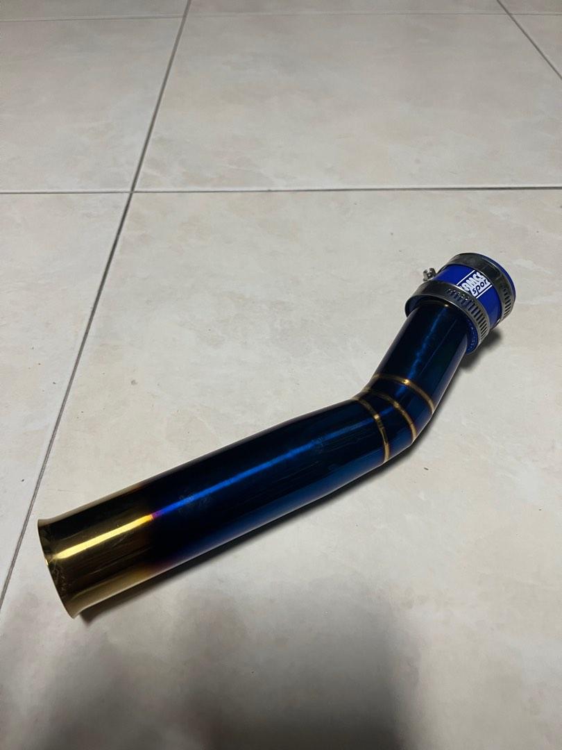 Nmax V1/V2 steel airflow pipe, Motorcycles, Motorcycle Accessories on