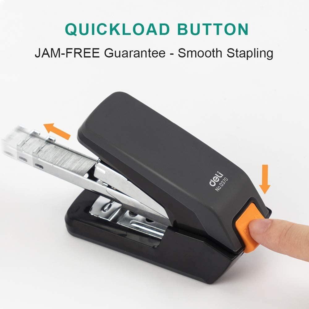 Office Stapler 40-50 Sheets Capacity One Finger Touch Stapling Easy to ...