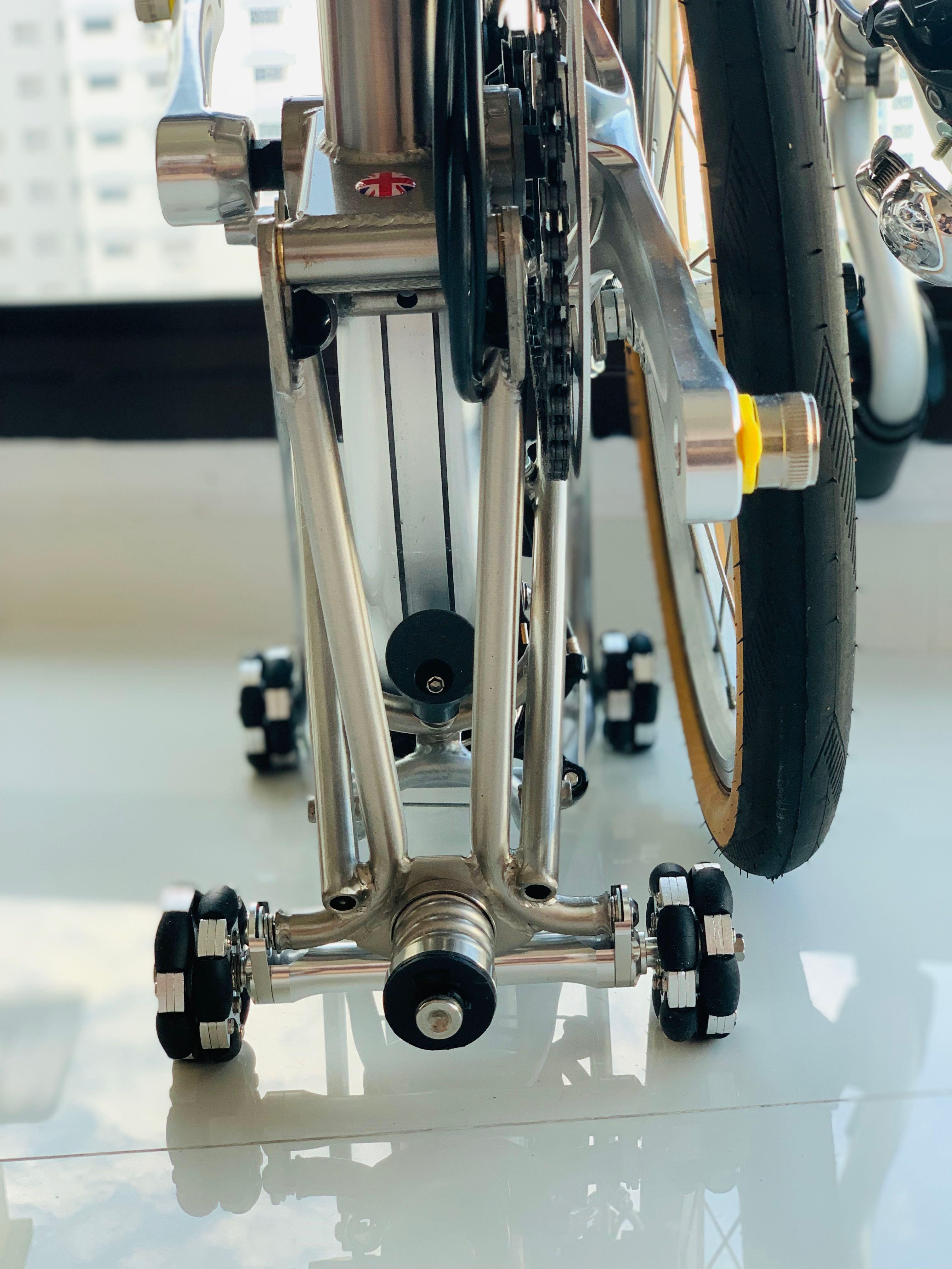 Omni Wheels for Brompton Pikes 3sixty Camp Royal