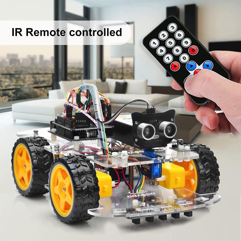 OSOYOO Robot Car Starter Kit for R3 | STEM Remote Controlled ...