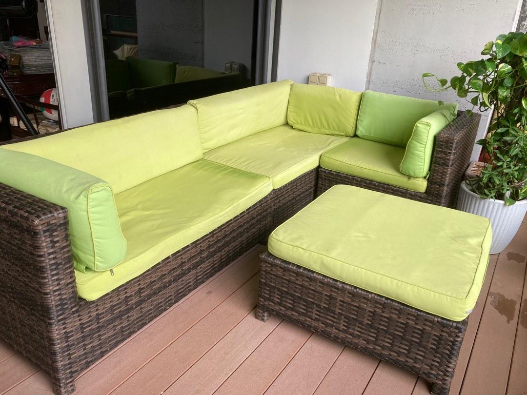 Outdoor Wicker Sofa Set Furniture