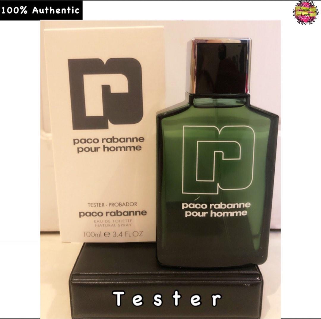 Paco Rabanne Pour Homme EDT 100ml for Men (Tester with Cap), Beauty ...