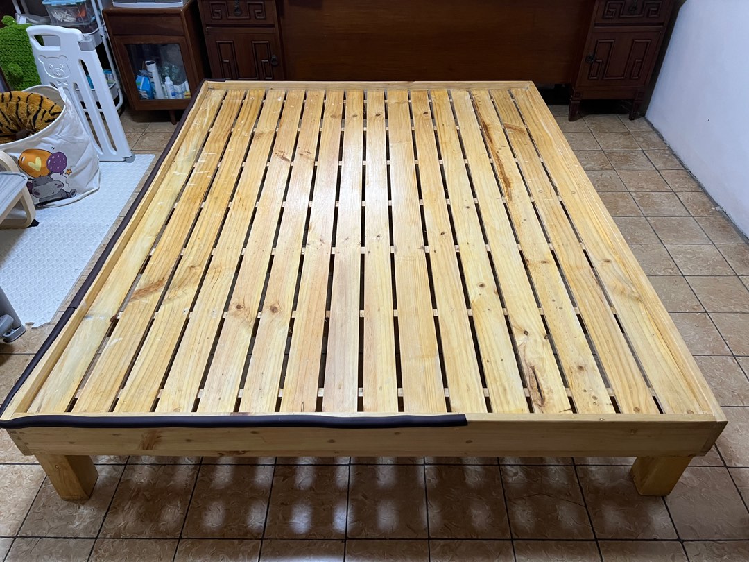 Palochina Bed Frame, Furniture & Home Living, Furniture, Bed Frames