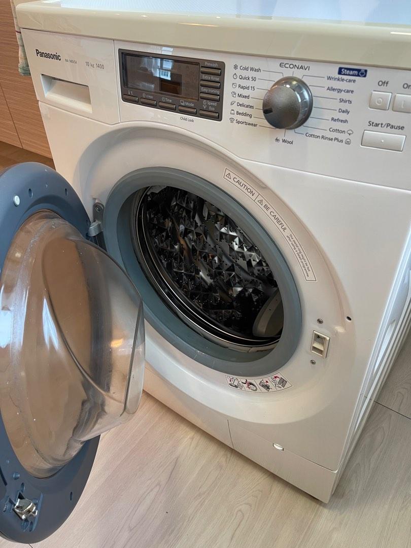 Panasonic 10kg wash machine, TV & Home Appliances, Washing Machines and