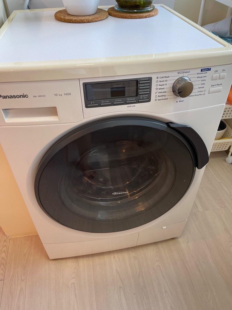Panasonic 10kg wash machine, TV & Home Appliances, Washing Machines and