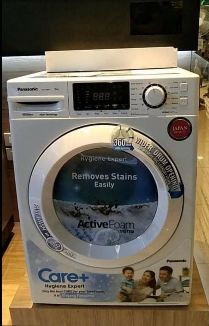 PANASONIC FRONT LOAD WASHER INVERTER 80 DRY, TV & Home Appliances