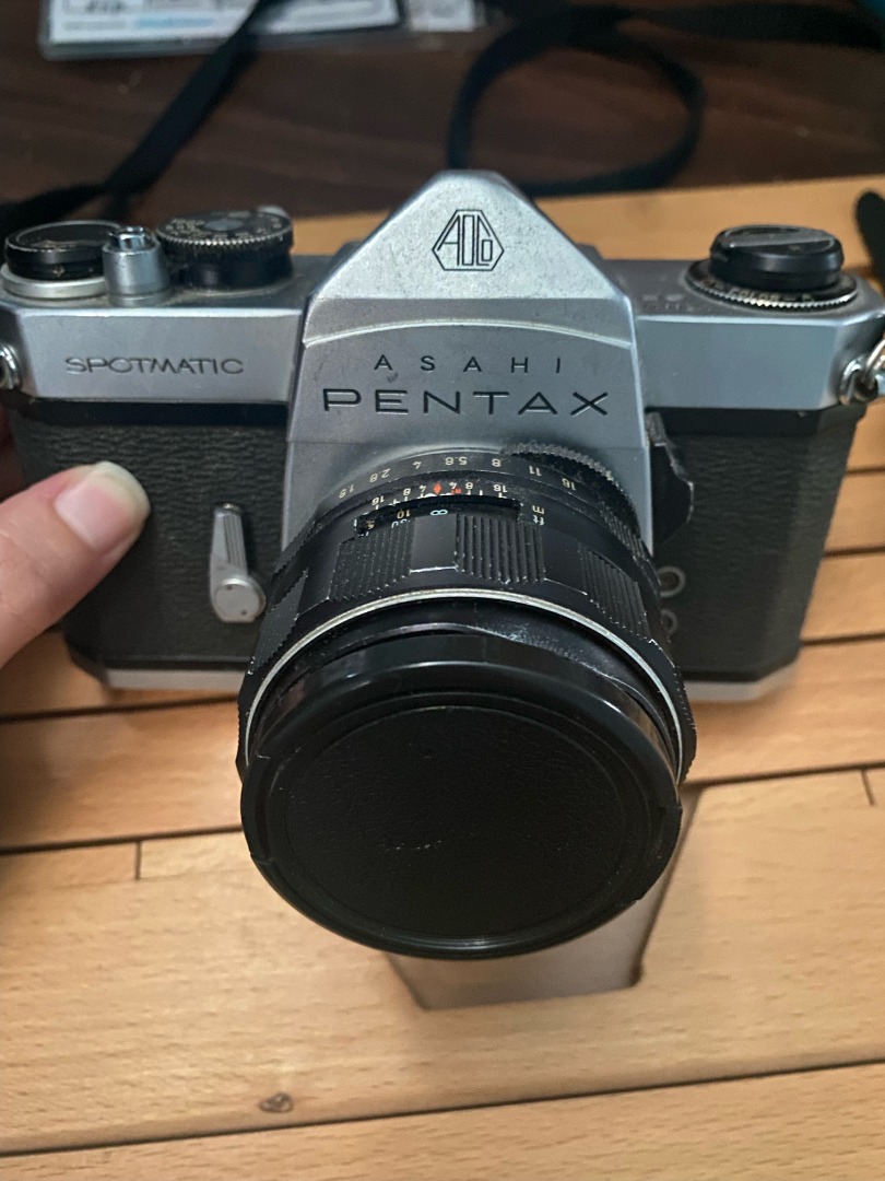 !! rush sale !! Pentax Spotmatic SP 35mm SLR film camera on Carousell