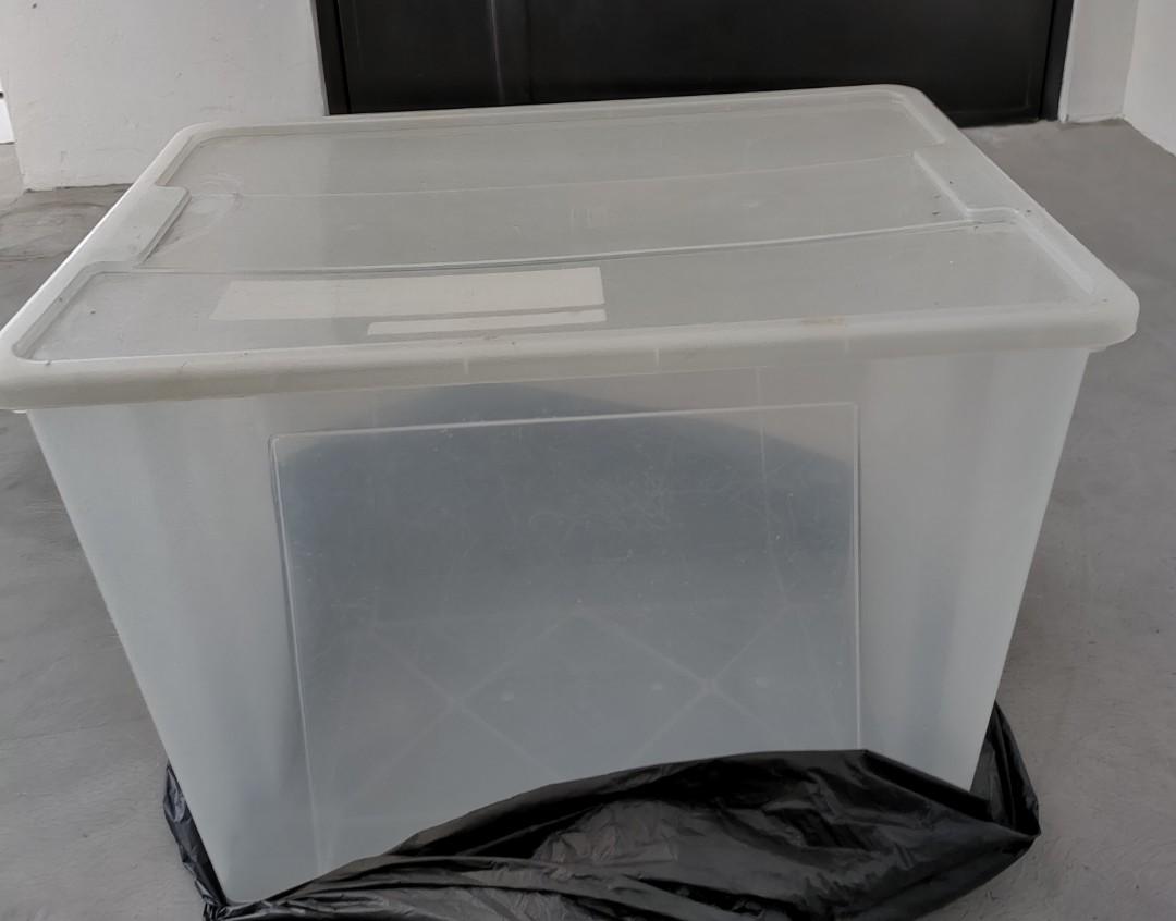 Plastic Storage Box, Furniture & Home Living, Home Improvement