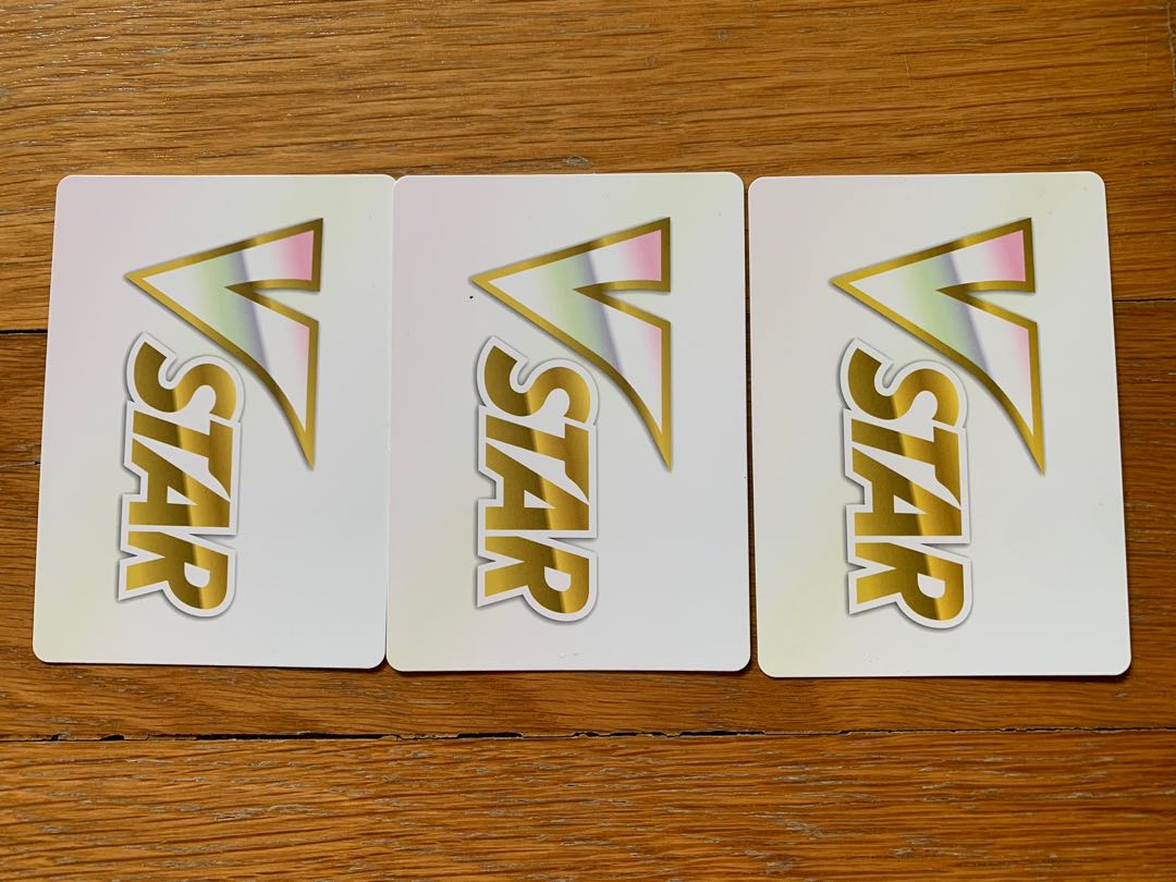 Pokémon VSTAR Marker Card (One Only), Hobbies & Toys, Toys & Games on