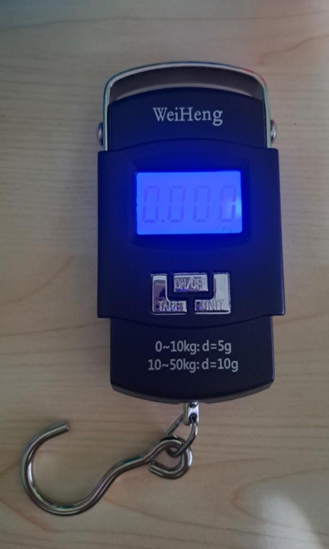 Portable Luggage Weighing Scale, Hobbies & Toys, Travel, Travel