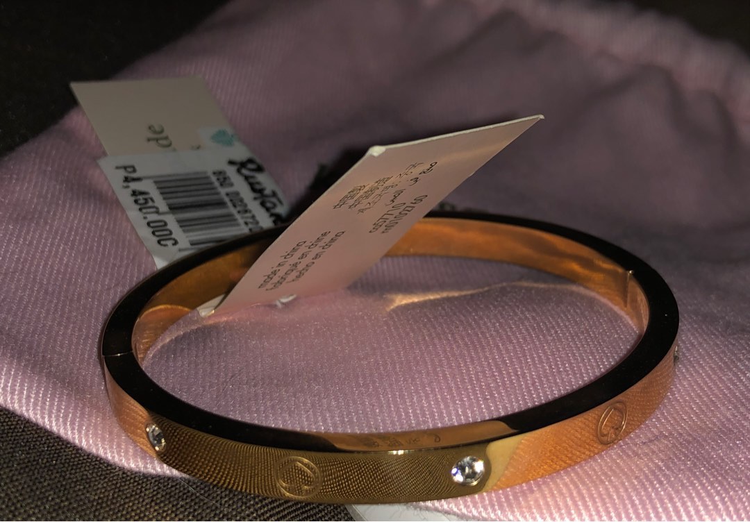 KATE SPADE bangle infinite spade engraved bangle Gold Women s