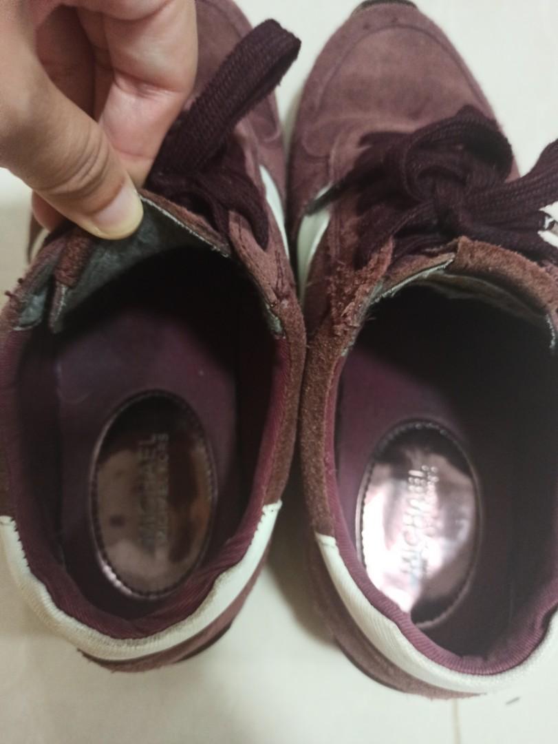 Red mk sneakers shop