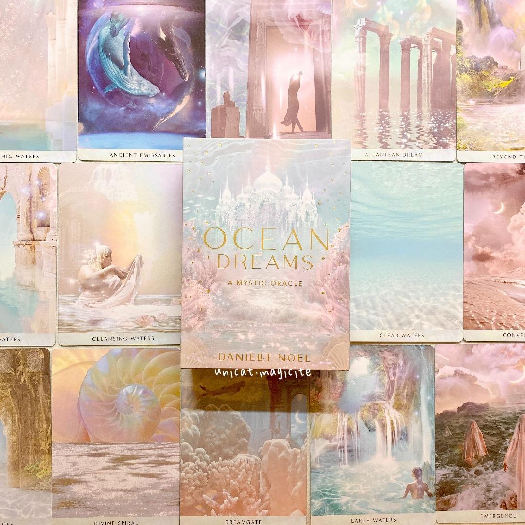 預訂-塔羅牌] 🌊Ocean Dreams Oracle, 興趣及遊戲, 玩具& 遊戲類