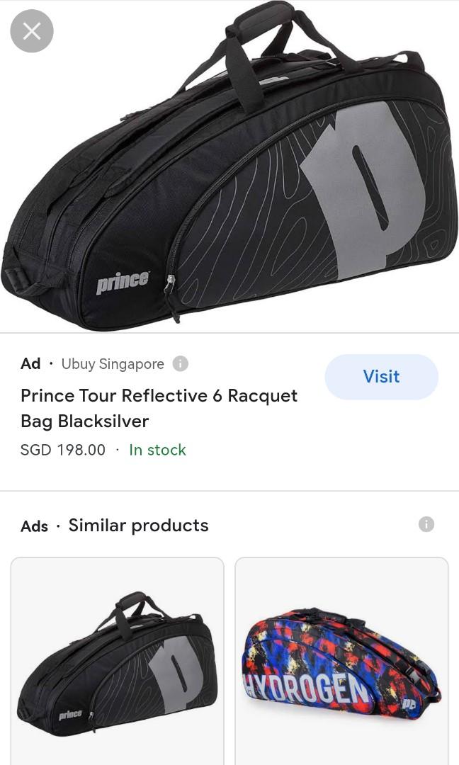 Prince Tennis racket bag, Sports Equipment, Sports & Games, Racket ...