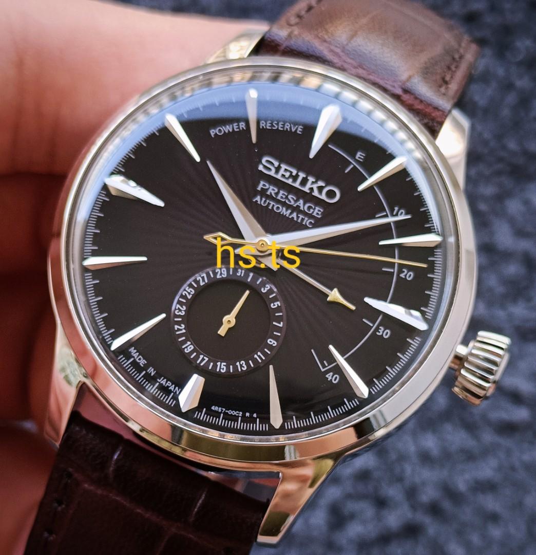 Seiko presage cocktail discount black cat martini ssa393j1