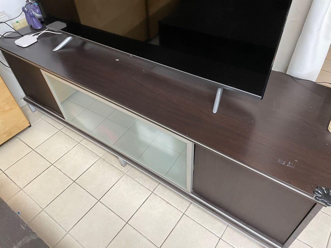 Real Wood TV Console with Maximum Storage, Furniture & Home Living