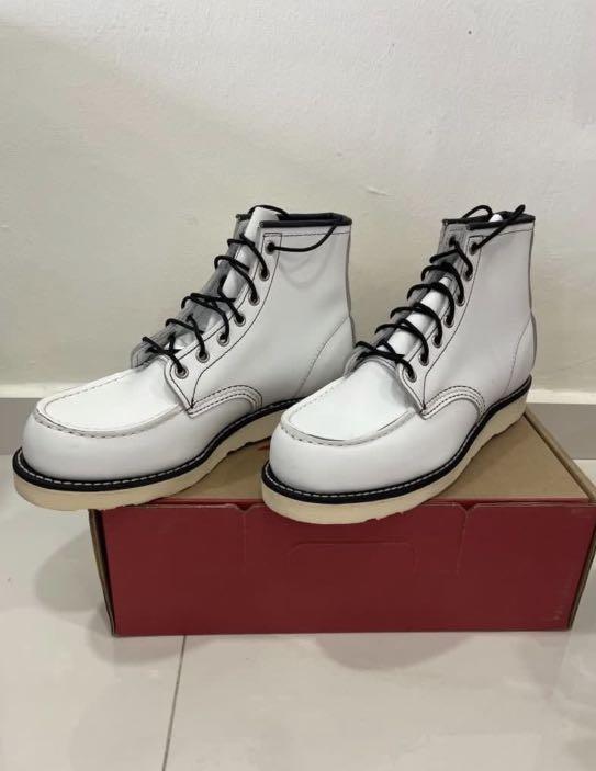 Red Wing 8871 Classic Moc White