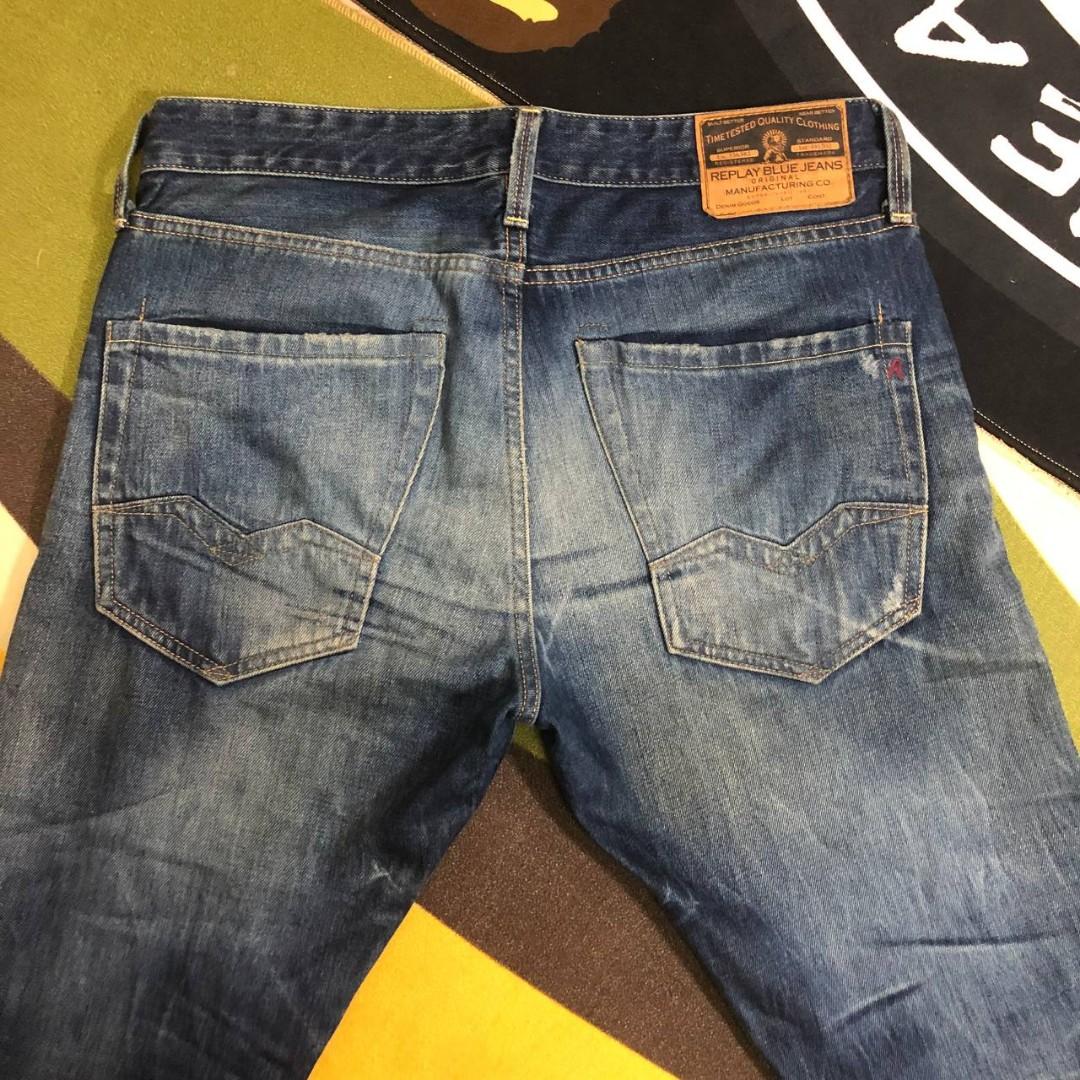 Replay, Men's Fashion, Bottoms, Jeans on Carousell