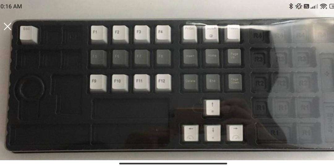 RK wired Mechanical Keyboard Cyan, 電腦＆科技, 電腦周邊及配件, 電腦鍵盤及相關產品 - Carousell