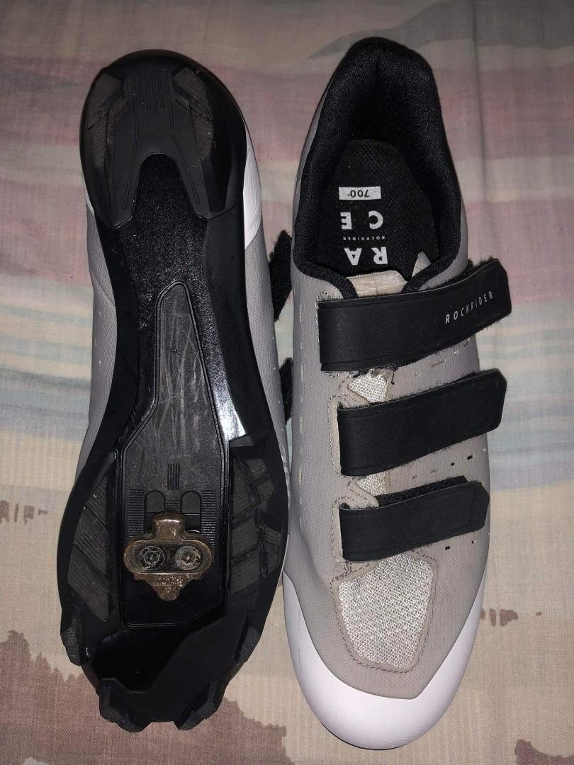 ROCKRIDER MTB SHOES RACE 700 GREY, Sports Equipment, Bicycles & Parts,  Bicycles on Carousell