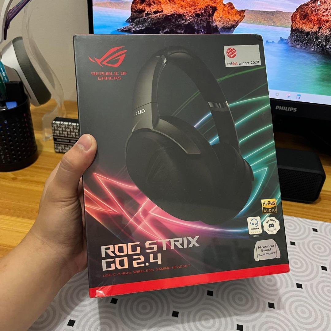 ROG Strix Go USB-C 2.4Ghz Wireless Gaming Headset, Audio, Headphones ...