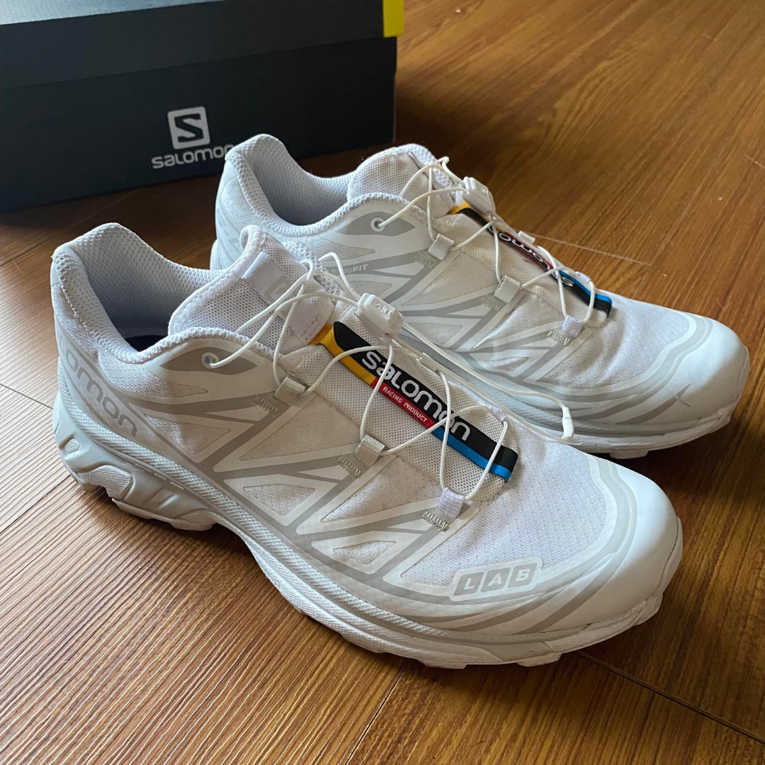 Salomon XT-6 White Lunar Rock
