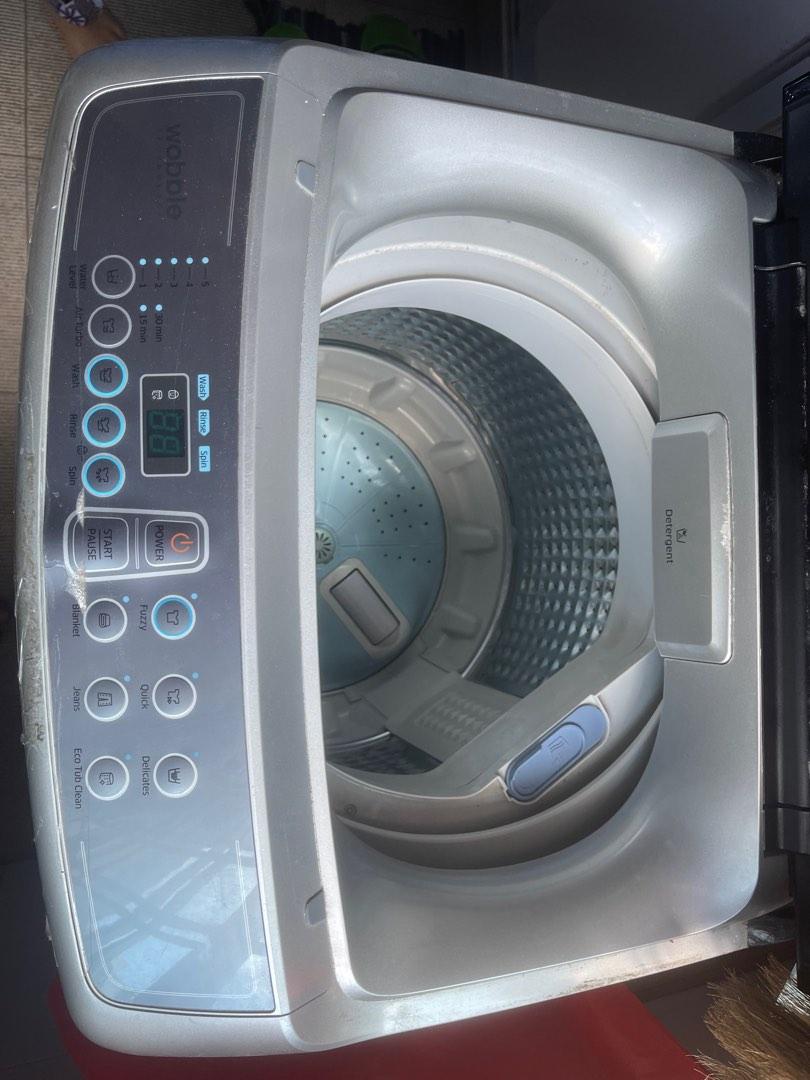 Samsung wobble 7.5kg washing machine, TV & Home Appliances, Washing