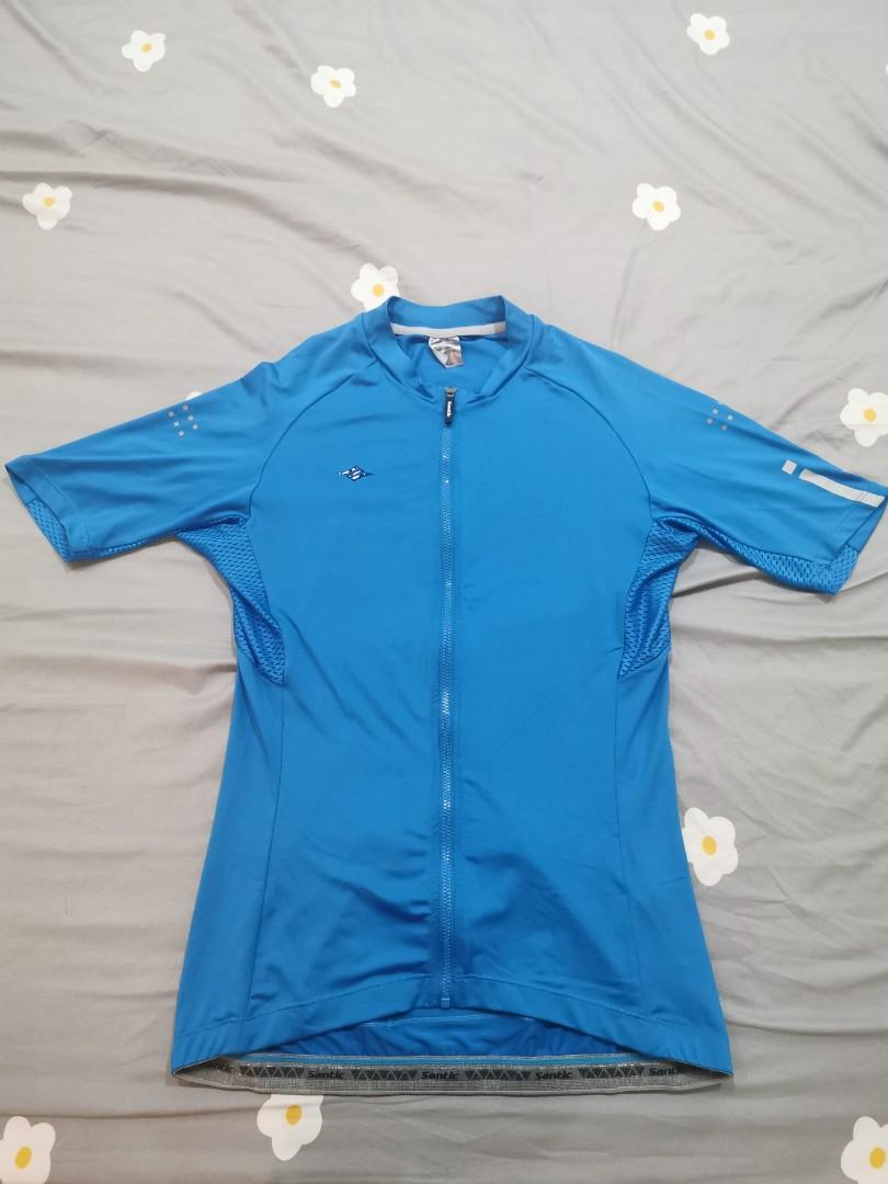 Santic Cycling Jersey (Category: Activewear) located in Quezon City. Submitted by dbjhub (Listing ID 1179805486, Image 1). Description: Santic Cyling Jersey Size M Used once Pickup: Little Baguio, San Juan Grab or Lalamove c/o buyer.
