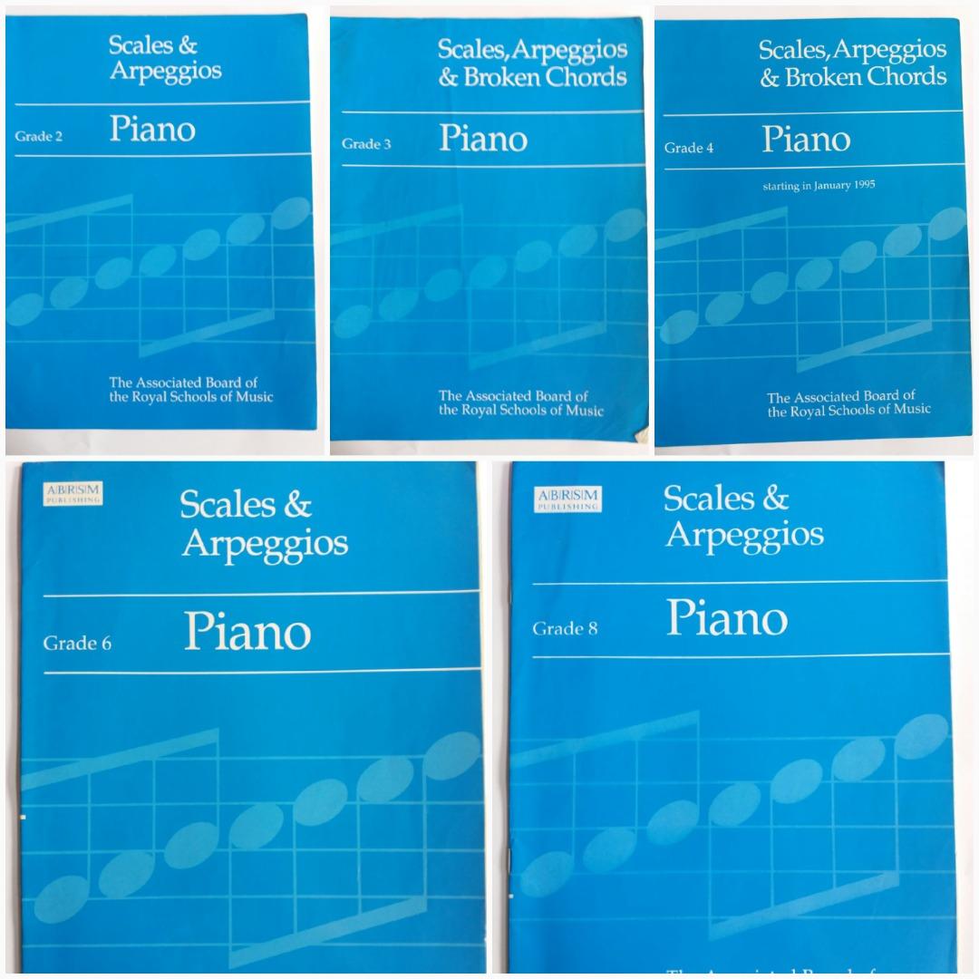 Scale & Arpeggios / Scale, Arpeggios & Broken Chords, 興趣及遊戲, 音樂樂器 & 配件