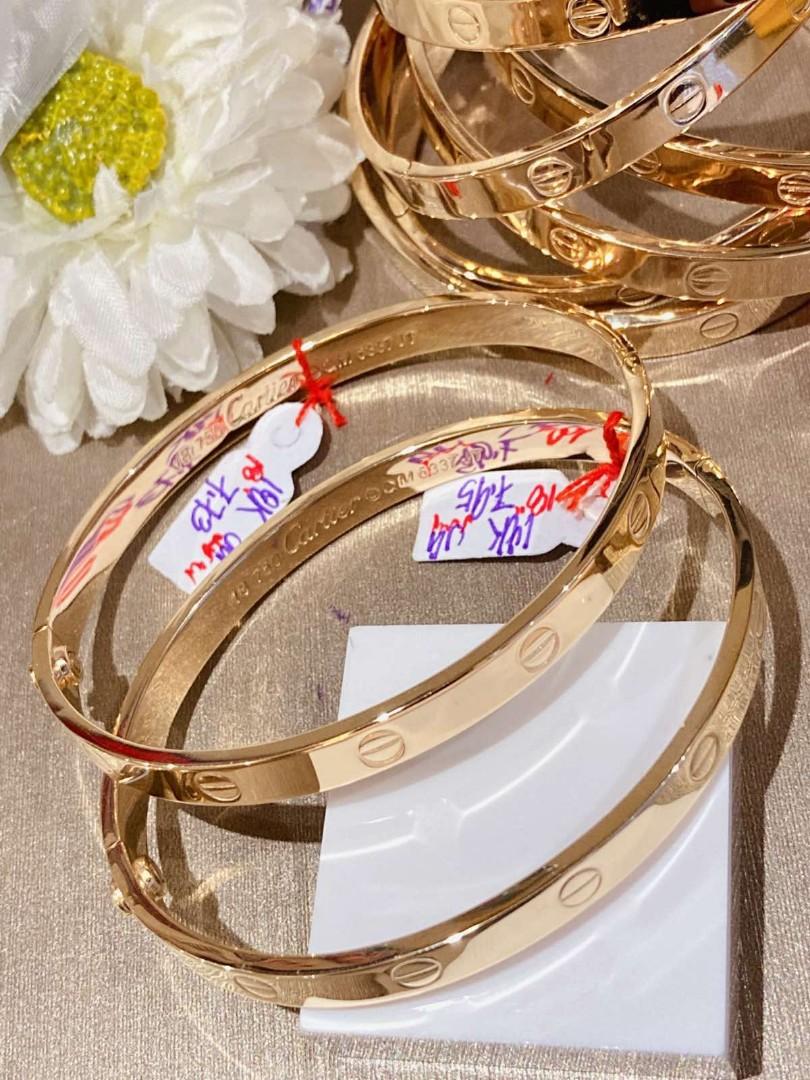 Cartier LOVE Bracelets - White, Yellow & Rose Gold | Cartier® US