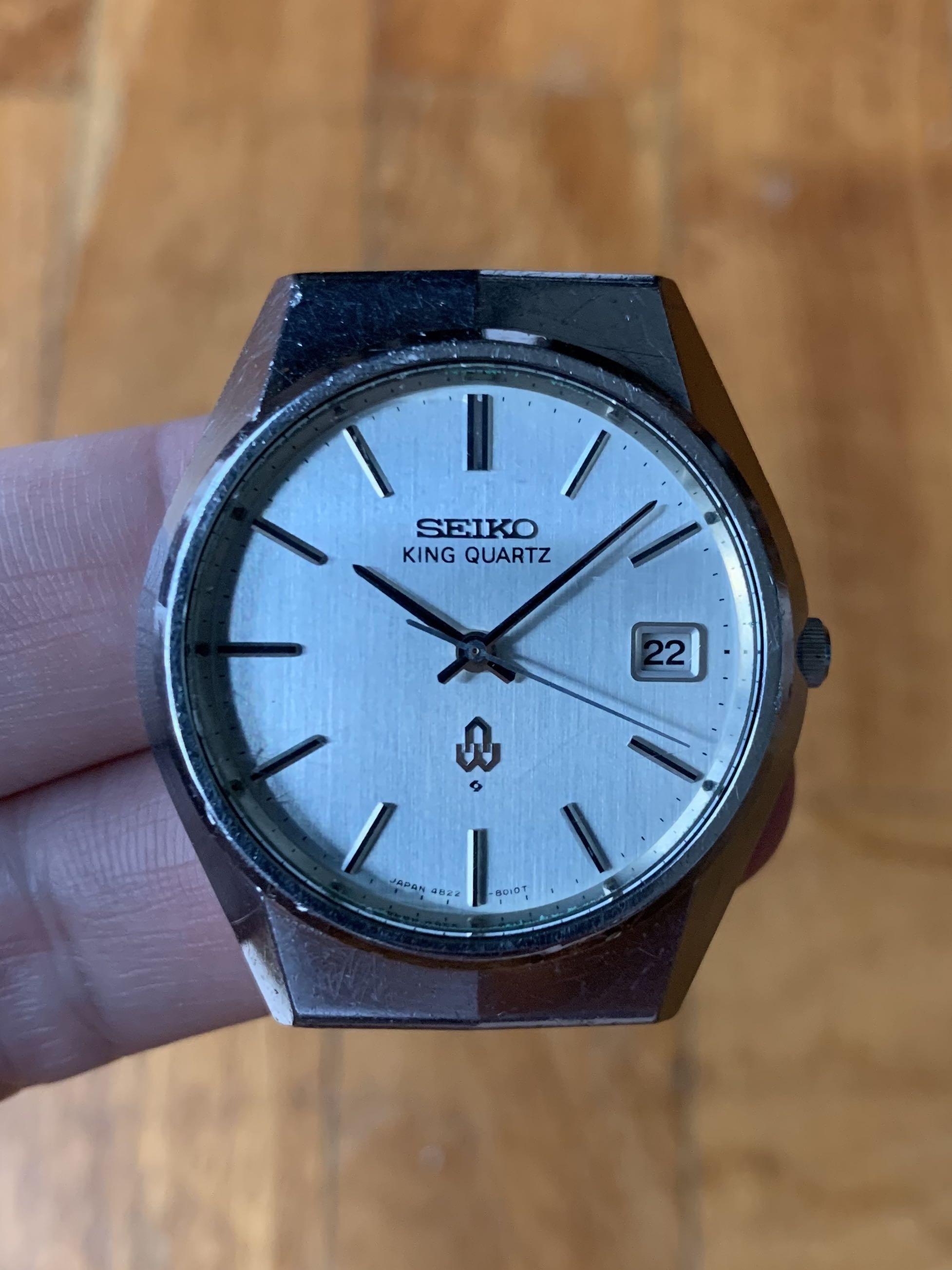 Seiko King Quartz 4822-8010, Men's Fashion, Watches & Accessories