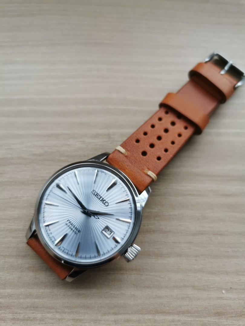 Seiko Presage Cocktail Automatic Dress Sunburst leather strap Japan watch,  Men's Fashion, Watches & Accessories, Watches on Carousell