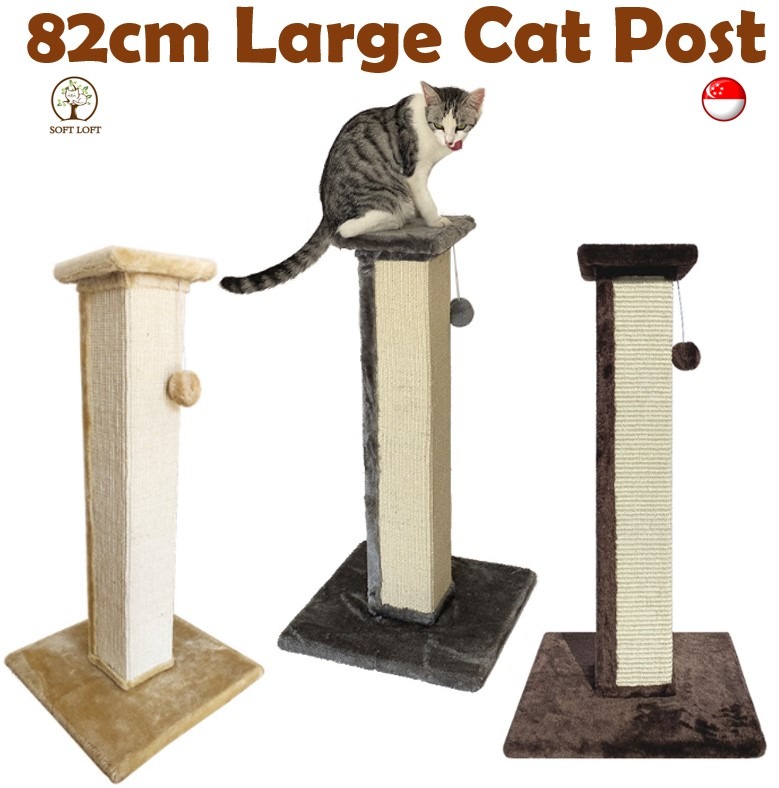 [SG STOCK] 82cm Large Scratch Post/Cat Scratching Post / Scratcher Pole