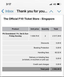 Singapore F1 Grand Prix