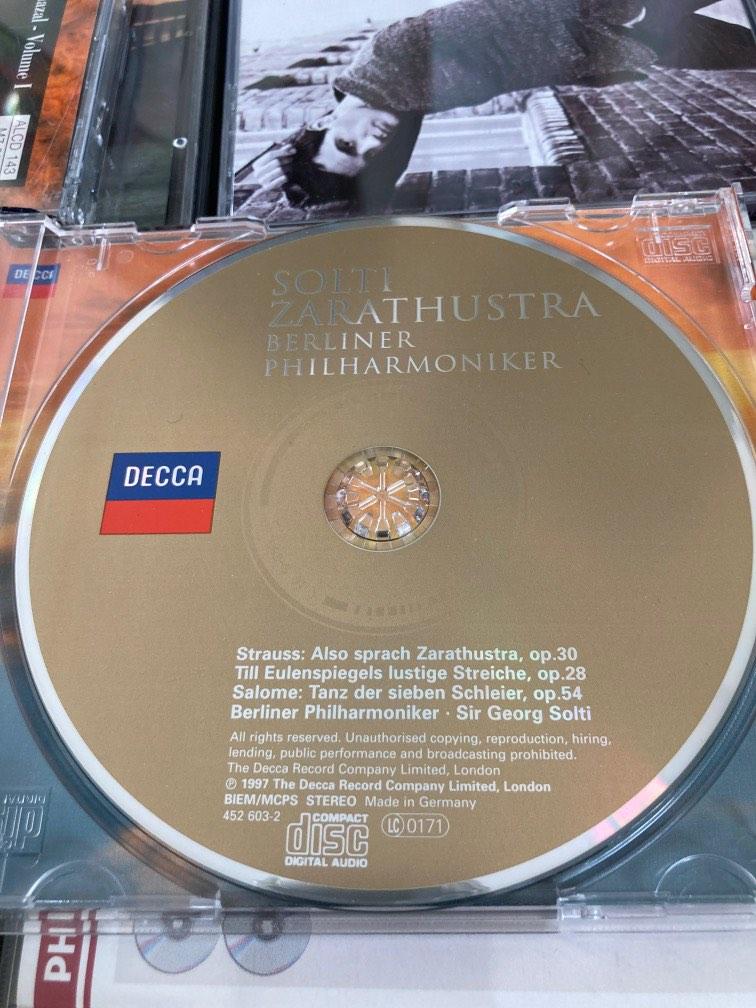 Solti Zarathustra Berliner Philharmoniker Richard Strauss Decca