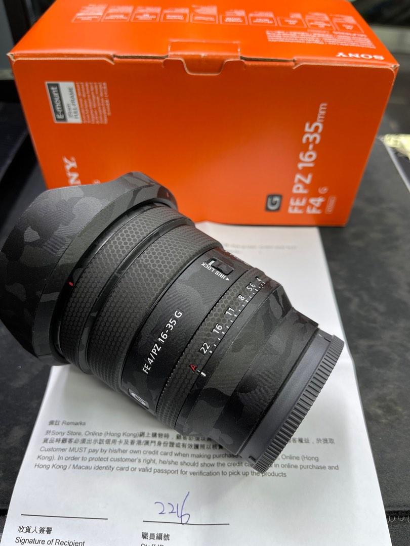 Sony 16-35mm f4 g selp1635g 電影鏡剛買長保到2023年8月, 攝影器材 