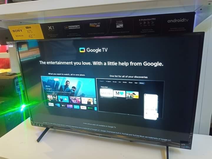 Sony Bravia Google Tv 2022 Model, TV & Home Appliances, TV