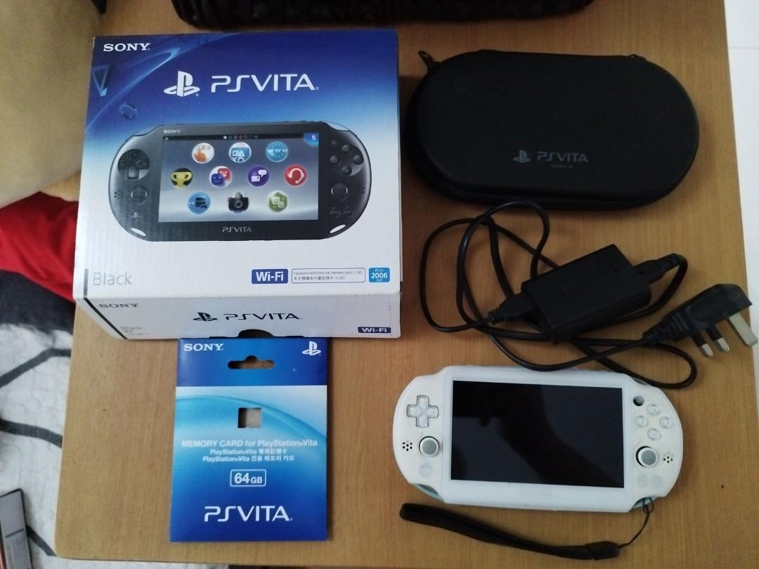 Sony PS Vita (White), Video Gaming, Video Game Consoles, PlayStation on