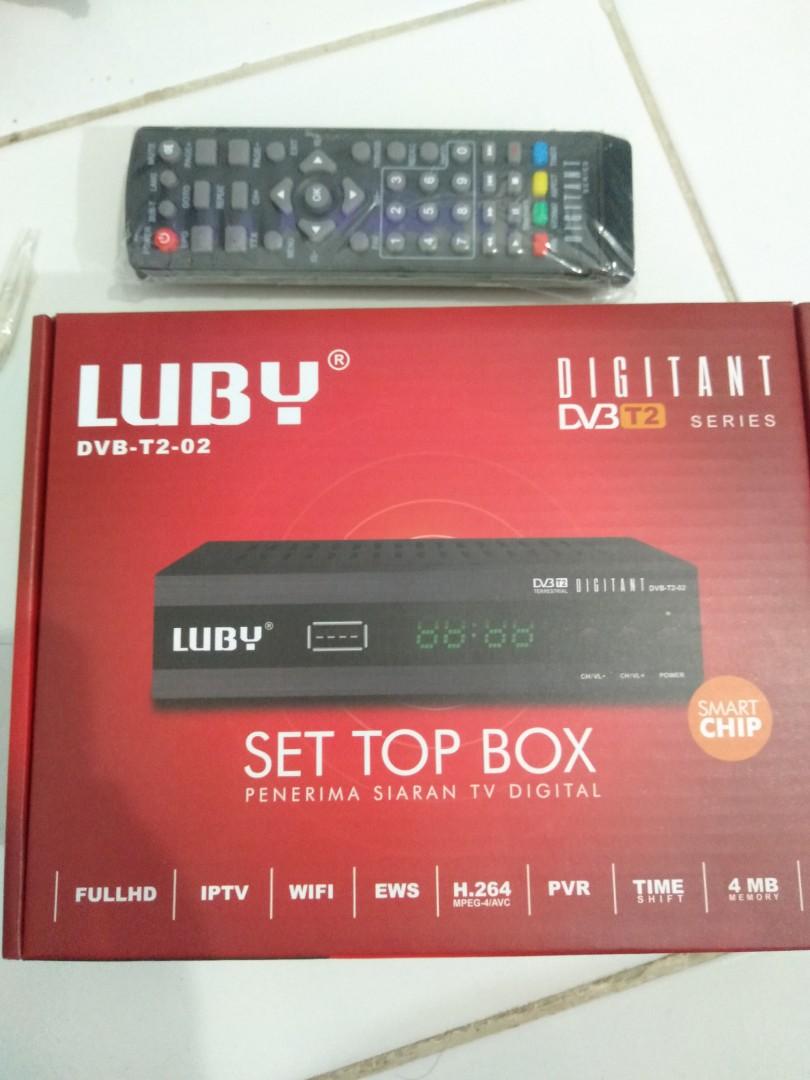 STB Set Top Box Luby T202, Elektronik, TV & Perlengkapan Hiburan di