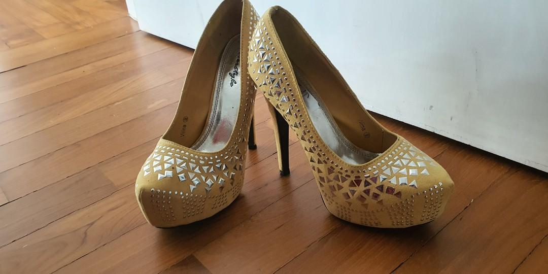 Canary new arrivals yellow heels