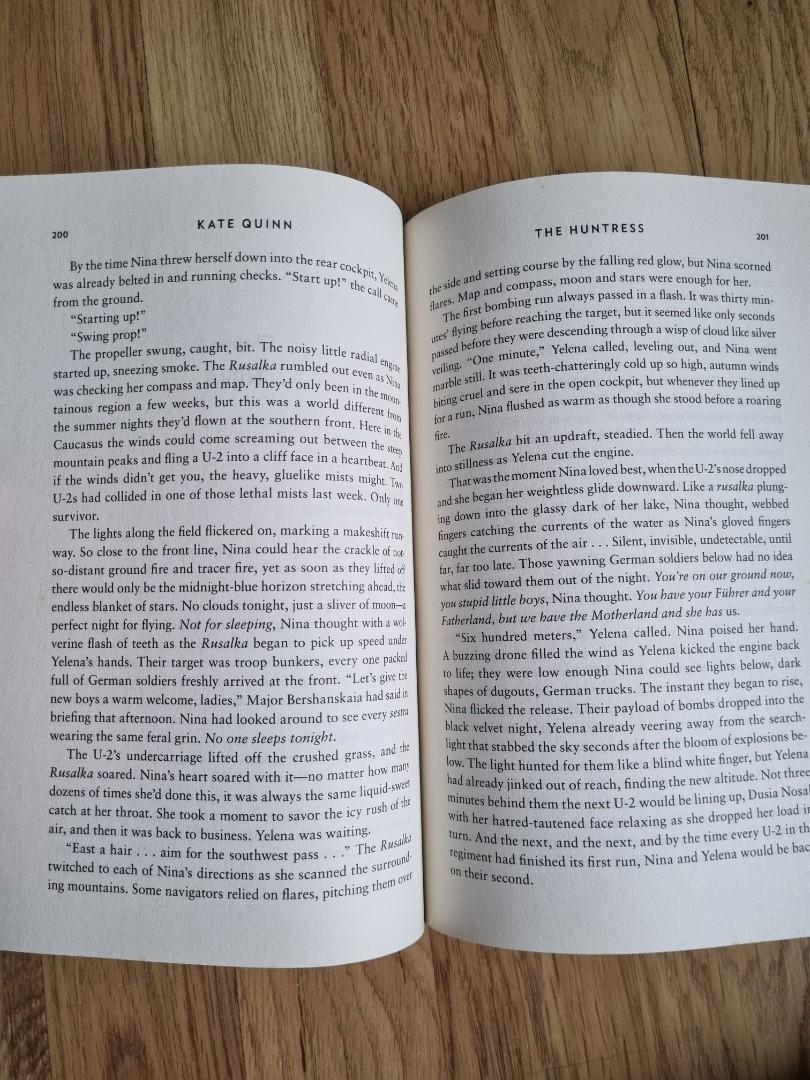 The Huntress - Kate Quinn - English Book - Read description, Hobbies