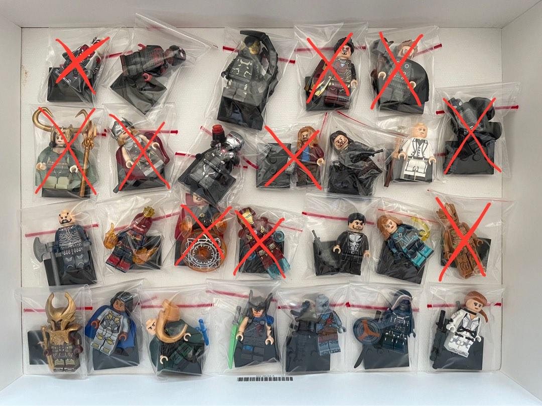 Third party Lego minifigures assorted