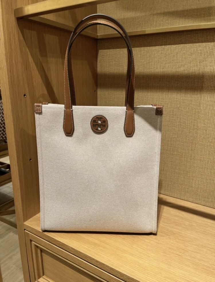 Tory Burch Black Friday NS Canvas Tote Bag Brown, Women's Fashion, Bags &  Wallets, Tote Bags on Carousell