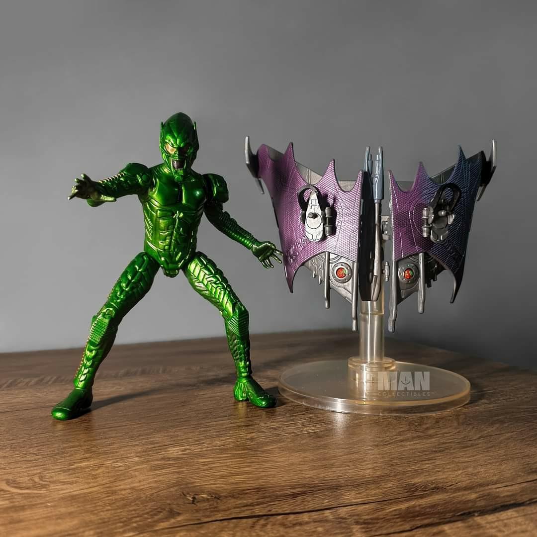 Toy Biz Green Goblin SpiderMan 1 Official Movie Merchandise, Hobbies