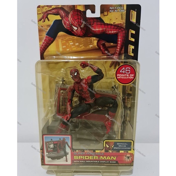 Spiderman 2 super poseable discount